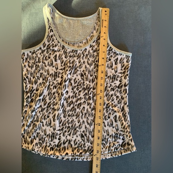 Womens Live Love Lounge Cheetah Print Tank Jogger Pockets Comfort Lounge Set M - Picture 12 of 14